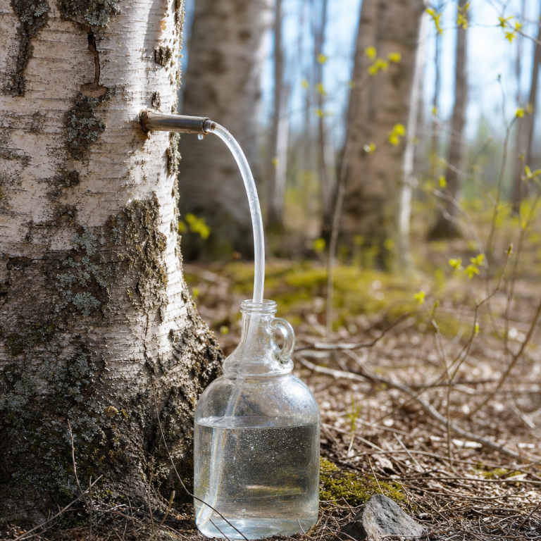 Combien de litres de sève de bouleau peut-on récupérer par arbre en moyenne ?